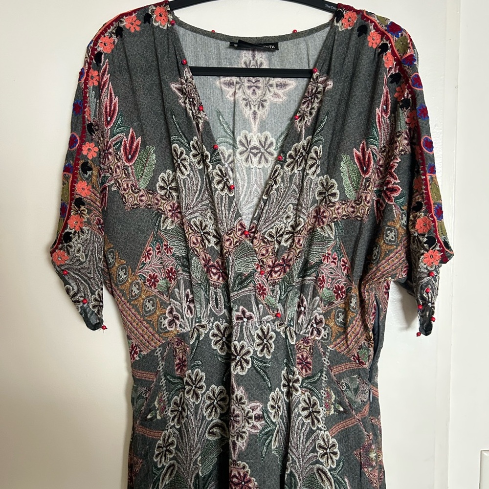 HEMANT & NANDITA Multicolor Maxi Dress